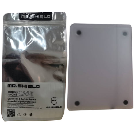 Mr.Shield for MacBook Air 13.6 inch Case, Flexible Gel Rubber Soft Skin Silicone Protective Case Cover for MacBook Air 13.6 inch