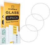 Mr.Shield Designed For Garmin Forerunner 735 XT /  735XT Smart Watch Tempered Glass - Screen Protector - 0.3mm Ultra Thin 9H Hardness 2.5D Round Edge - 3-PACK