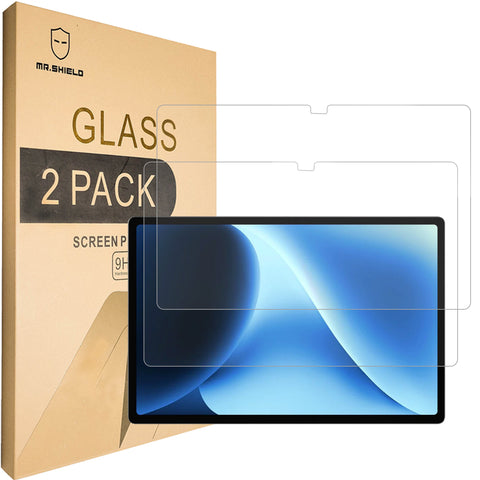 Mr.Shield [2-Pack] Screen Protector For CHUWI HiPad XPro 10.5" Tablet [Tempered Glass] [Japan Glass with 9H Hardness] Screen Protector with Lifetime Replacement