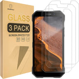 Mr.Shield [3-Pack] Screen Protector For Doogee S61 / Doogee S61 Pro [Tempered Glass] [Japan Glass with 9H Hardness] Screen Protector with Lifetime Replacement