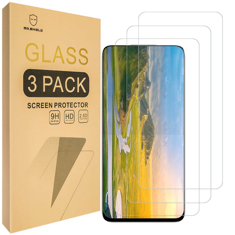 Mr.Shield [3-Pack] Screen Protector For Honor 90 Lite/Honor X50i [Tempered Glass] [Japan Glass with 9H Hardness] Screen Protector with Lifetime Replacement