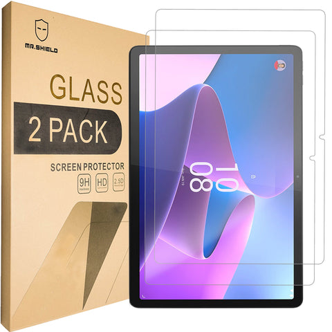 Mr.Shield [2-Pack] Screen Protector For Lenovo Tab P11 Gen 2 / Lenovo Tab P11 (2nd Gen) / Lenovo Tab P11 2022 [Tempered Glass] [Japan Glass with 9H Hardness] Screen Protector