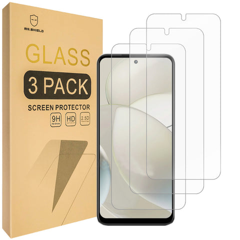 Mr.Shield [3-Pack] Screen Protecter For Motorola Moto G Power 5G (2024) [Tempered Glass] [Japan Glass with 9H Hardness] Screen Protector