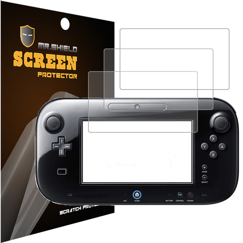 Mr.Shield [3-PACK] Designed For Nintendo Wii U Console Anti-Glare [Matte] Screen Protector (PET Material)