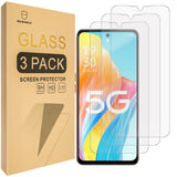 Mr.Shield [3-Pack] Screen Protector For Oppo A98 5G / Oppo F23 5G / Oppo A1 5G [Tempered Glass] [Japan Glass with 9H Hardness] Screen Protector with Lifetime Replacement