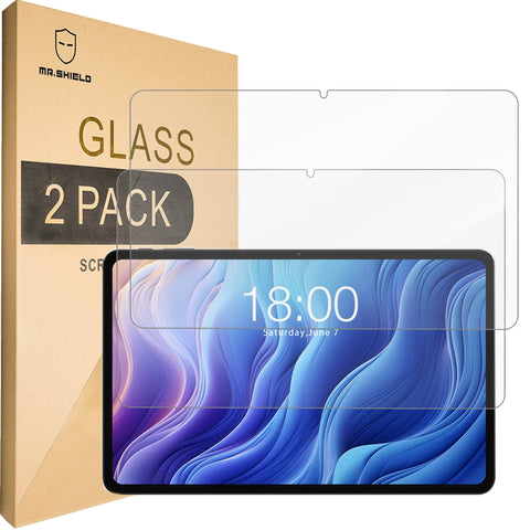 Mr.Shield [2-PACK] Screen Protector For TECLAST T60 Tablet [Tempered Glass] [Japan Glass with 9H Hardness] Screen Protector