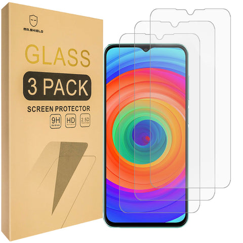 Mr.Shield [3-Pack] Screen Protector For Ulefone Note 14 [Tempered Glass] [Japan Glass with 9H Hardness] Screen Protector with Lifetime Replacement