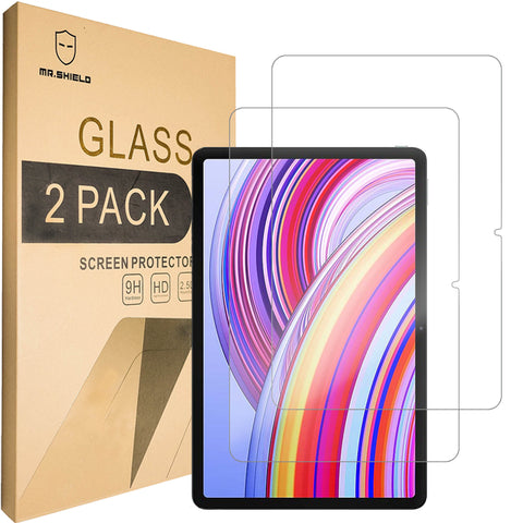 Mr.Shield Screen Protector compatible with Xiaomi Redmi Pad Pro 12.1 Inch [Tempered Glass] [2-PACK] [Japan Glass with 9H Hardness]