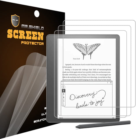 Mr.Shield Screen Protector for Amazon Kindle Scribe [Premium Clear] [3-Pack] Screen Protector (PET Material)