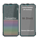 Mr.Shield [3-Pack] Screen Protector For Cubot KingKong AX [Tempered Glass] [Japan Glass with 9H Hardness] Screen Protector with Lifetime Replacement