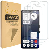 Mr.Shield Screen Protector compatible with Nothing Phone (3a) / (3a) Pro [2025] [Tempered Glass] [3-PACK] [Japan Glass with 9H Hardness]