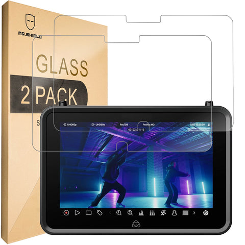 Mr.Shield Screen Protector compatible with Atomos Shogun Ultra 7-Inch [Tempered Glass] [2-PACK] [Japan Glass with 9H Hardness]
