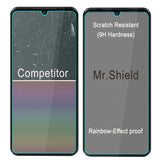 Mr.Shield Screen Protector compatible with Schok Volt SV67Q [Tempered Glass] [3-PACK] [Japan Glass with 9H Hardness]