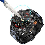Mr.Shield Screen Protector compatible with GLONHI K59 Pro/SIEMORL ST19 / LIGE ST19 / ESFOE ST19 / LIGE K59, K59 / ST19 1.43" Smartwatch [Tempered Glass] [3-PACK] [Japan Glass with 9H Hardness]