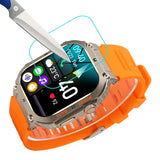 Mr.Shield Screen Protector compatible with JUGEVI, LIGE Ypaddbu, Hvlgmrc ESFOE KACLUT/EIGIIS K57 Pro 1.96”/ ESFOE K57 1.96”Smart Watch [Tempered Glass] [3-PACK] [Japan Glass with 9H Hardness]
