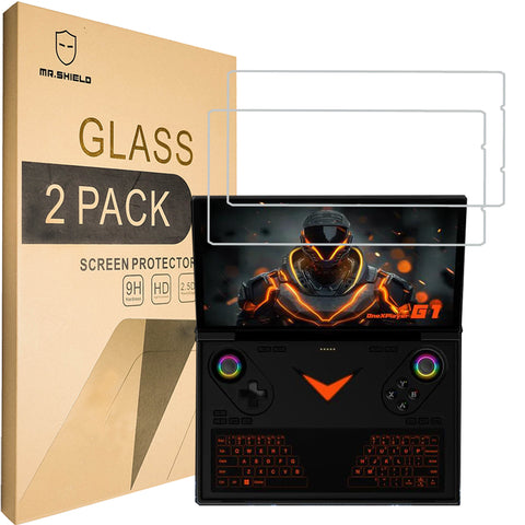 Mr.Shield Screen Protector compatible with ONEXPLAYER G1, 8.8 Inch [Tempered Glass] [2-PACK] [Japan Glass with 9H Hardness]