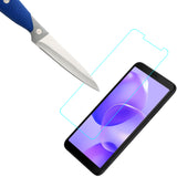 Mr.Shield Screen Protector compatible with TCL 502 [Tempered Glass] [3-PACK] [Japan Glass with 9H Hardness]