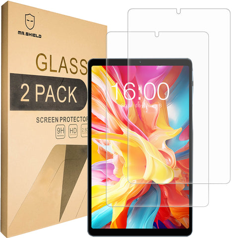 Mr.Shield Screen Protector compatible with Teclast T50 Mini 8.7 [Tempered Glass] [2-PACK] [Japan Glass with 9H Hardness]