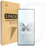 Mr.Shield Screen Protector compatible with ZTE Nubia Red Magic 10 Pro/Red Magic 10 Pro+ [Tempered Glass] [3-PACK] [Japan Glass with 9H Hardness]