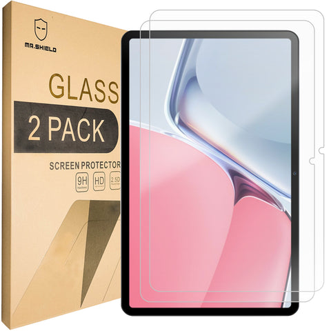 Mr.Shield [2-PACK] Screen Protector For DOOGEE T20 Ultra [12 Inch] [Tempered Glass] [Japan Glass with 9H Hardness] Screen Protector