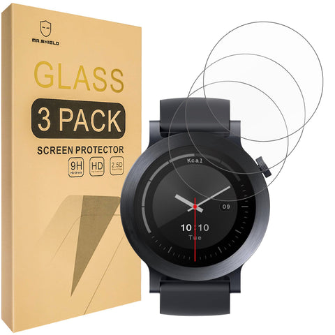Mr.Shield Screen Protector compatible with NOTHING (CMF Watch 3 Pro) [Tempered Glass] [3-PACK] [Japan Glass with 9H Hardness]