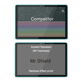 Mr.Shield Screen Protector compatible with PRITOM TAB11, 10.1 Inch [Tempered Glass] [2-PACK] [Japan Glass with 9H Hardness]