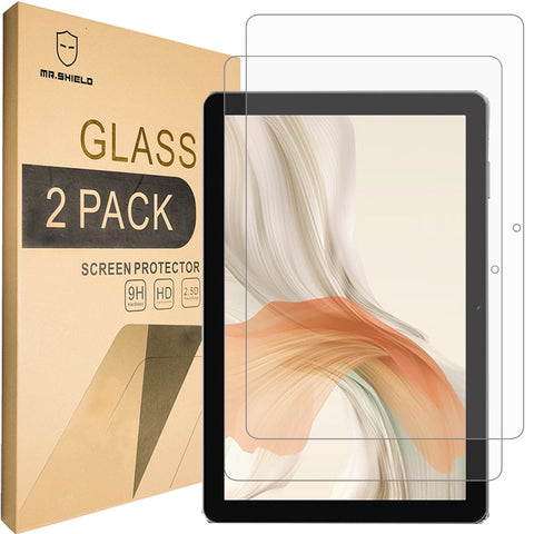 Mr.Shield Screen Protector compatible with Blackview Tab 30 Wifi / Tab30 Wifi, 10.1 Inch [Tempered Glass] [2-PACK] [Japan Glass with 9H Hardness]