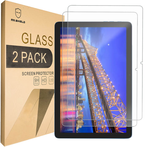 Mr.Shield [2-PACK] Screen Protector For iGET SMART W32, 10.1 Inch [Tempered Glass] [Japan Glass with 9H Hardness] Screen Protector