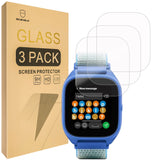 Mr.Shield Screen Protector compatible with Verizon (Gizmo Watch 3 Adventure) [Tempered Glass] [3-PACK] [Japan Glass with 9H Hardness]