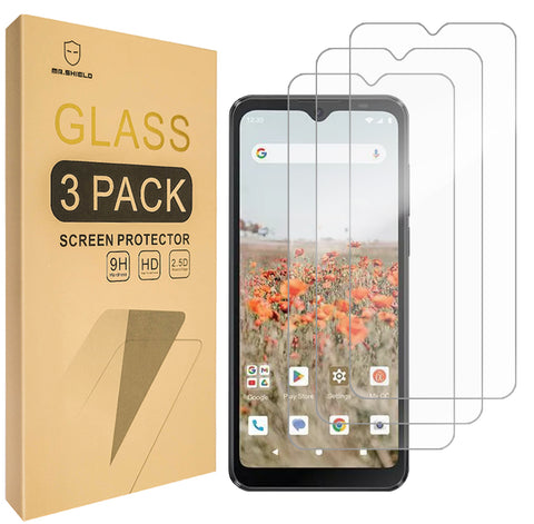 Mr.Shield [3-Pack] Screen Protecter For Consumer Cellular Iris Connect [Tempered Glass] [Japan Glass with 9H Hardness] Screen Protector