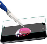 Mr.Shield [3er-Pack] entworfen für iPhone 7 Plus/iPhone 8 Plus [gehärtetes Glas] Displayschutzfolie [japanisches Glas mit 9H-Härte] mit lebenslangem Ersatz