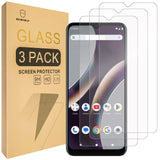 Mr.Shield Screen Protector compatible with BLU G53 [Tempered Glass] [3-PACK] [Japan Glass with 9H Hardness]