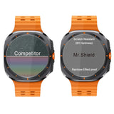 Mr.Shield Screen Protector compatible with Samsung Galaxy Watch Ultra [47mm] LTE [Tempered Glass] [3-PACK] [Japan Glass with 9H Hardness]