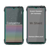 Mr.Shield Screen Protector compatible with Blackview Fort 1 [Tempered Glass] [3-PACK] [Japan Glass with 9H Hardness]
