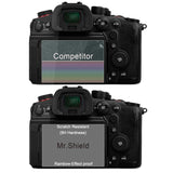 Mr.Shield Screen Protector compatible with Panasonic GH6/GX9/GX85 [Tempered Glass] [3-PACK] [Japan Glass with 9H Hardness]