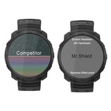 Mr.Shield Screen Protector compatible with Polar Vantage M3 [Tempered Glass] [3-PACK] [Japan Glass with 9H Hardness]