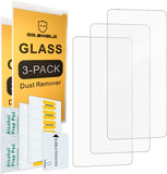 Mr.Shield [3er-Pack] Entwickelt für Realme 9 Pro+ / Realme 9 Pro Plus [Gehärtetes Glas] [Japanisches Glas mit 9H-Härte] Displayschutzfolie mit lebenslangem Ersatz