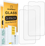 Mr.Shield Displayschutzfolie kompatibel für iPhone 13 Mini [Vollbild-Bildschirmversion] Displayschutzfolie aus gehärtetem Glas [9H-Härte – 2,5D-Kante] [3er-Pack]