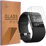 Mr.Shield [3-PACK] Designed For Fitbit Blaze SmartWatch  [Tempered Glass] Screen Protector [0.3mm Ultra Thin 9H Hardness 2.5D Round Edge] with Lifetime Replacement