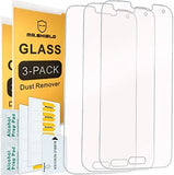 Mr.Shield [3er-Pack] Entwickelt für Samsung Galaxy S5 [gehärtetes Glas] Displayschutzfolie [0,3 mm ultradünn, 9H-Härte, 2,5D runde Kante] mit lebenslangem Ersatz