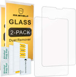 Mr.Shield [2-PACK] Designed For iPad Pro 11 Inch 2020 & 2021 Version [Fit For Face ID Version] [Tempered Glass] Screen Protector [0.3mm Ultra Thin 9H Hardness 2.5D Round Edge]