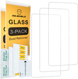 Mr.Shield [3er-Pack] Entwickelt für Motorola Moto G22 [Gehärtetes Glas] [Japanisches Glas mit 9H-Härte] Displayschutzfolie mit lebenslangem Ersatz