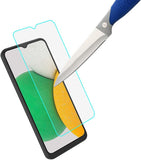 Mr.Shield [3er-Pack] Entwickelt für Samsung Galaxy A03 Core [Gehärtetes Glas] [Japanisches Glas mit 9H-Härte] Displayschutzfolie