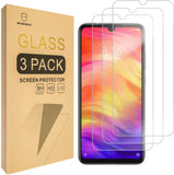 Mr.Shield [3er-Pack] Entwickelt für Xiaomi Redmi Note 8 [Gehärtetes Glas] [Japanisches Glas mit 9H-Härte] Displayschutzfolie mit lebenslangem Ersatz
