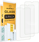Mr.Shield [3er-Pack] Entwickelt für Tecno Spark 9 Pro [Gehärtetes Glas] [Japanisches Glas mit 9H-Härte] Displayschutzfolie mit lebenslangem Ersatz