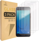 Mr.Shield [3-PACK] Designed For Samsung Galaxy J2 (MetroPCS) 2018/2019 Version [Tempered Glass] Screen Protector with Lifetime Replacement