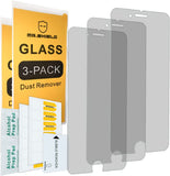 Mr.Shield [3er-Pack] Sichtschutz-Displayschutzfolie kompatibel mit iPhone SE 2. Generation [gehärtetes Glas] [Anti-Spionage] Displayschutzfolie mit lebenslangem Ersatz