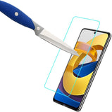 Mr.Shield [3er-Pack] Entwickelt für Xiaomi Poco M4 Pro 5G [Gehärtetes Glas] [Japanisches Glas mit 9H-Härte] Displayschutzfolie mit lebenslangem Ersatz