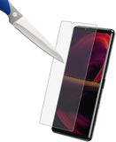 Mr.Shield [3er-Pack] Entwickelt für Sony Xperia 5 III [Gehärtetes Glas] [Japanisches Glas mit 9H-Härte] Displayschutzfolie mit lebenslangem Ersatz