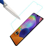Mr.Shield [3er-Pack] Entwickelt für Samsung Galaxy A31 [Gehärtetes Glas] [Japanisches Glas mit 9H-Härte] Displayschutzfolie mit lebenslangem Ersatz